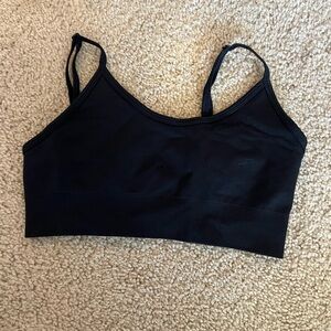 Black Sports Bra